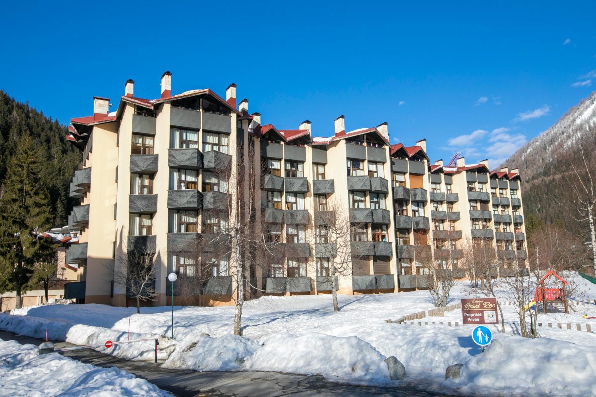Residence Grand Roc - Campanules 122 - Happy Rentals Chamonix Exteriör bild